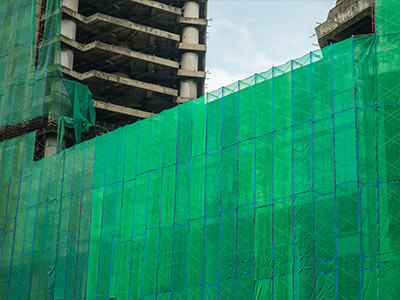 shade net application for construction Naite Ropenet